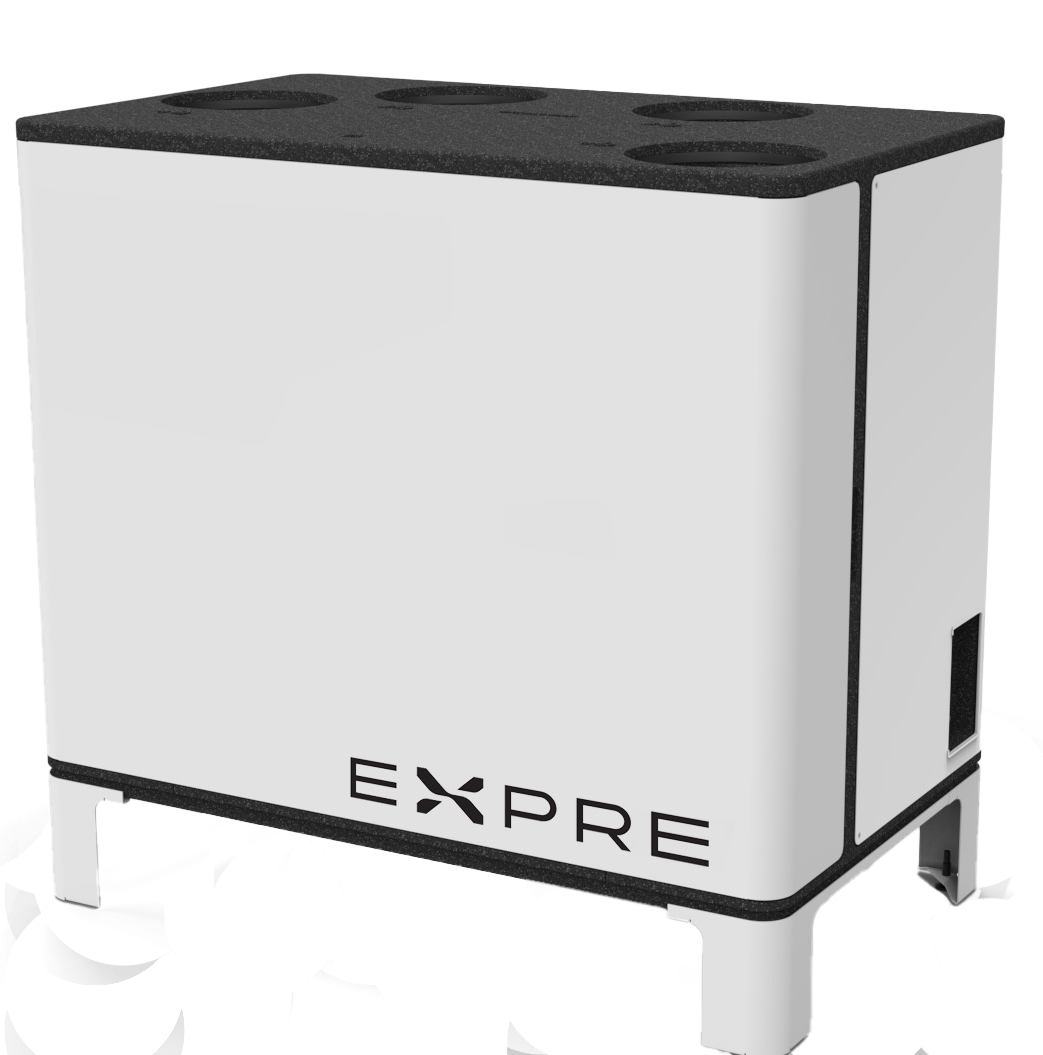 Centrala rekuperacyjna z wymiennikiem przeciwprądowym - EXPRE XV 