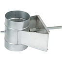 Przepustnica pod siłownik PPS