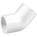 Kolano PVC-U x45° KW/KW 