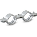 Obejmy podwójne UDZ - komplet