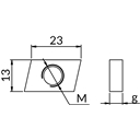 Nakrętki ślizgowe XP-NSS