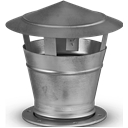 Wyrzutnia dachowa ocynkowana typ C2 WD-C2