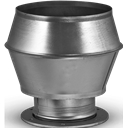 Wyrzutnia dachowa ocynkowana WD-E